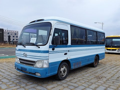 2008년 현대 카운티 숏바디(2008Y hyundai county shortbady),수출용