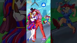 Which Pomni x The Amazing Digital Circus Couple Do You Like The Best? Ep 13 #shorts #animation #jax