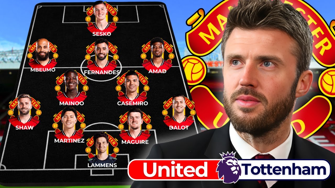 How Manchester United Can Beat Tottenham! | LIVE ANALYSIS - TACTICAL PREVIEW |