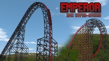 EMPEROR | RMC Hyper-Hybrid Roller Coaster | No Limits 2 Pro