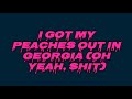 Justin bieber  peaches lyrics ft daniel caesar giveon