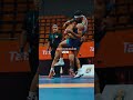 Zholaman SHARSHENBEKOV 🇰🇬 with a massive 4-pointer 🤯🔥