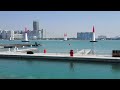 Breitling pilot Nigel Lamb competes in the Red Bull Air Race 2014 in Abu Dhabi