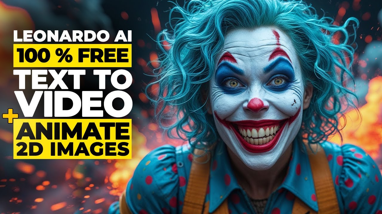 Leonardo AI Tutorial | Create Stuning Video and Animation without Watermark! (100% Free)