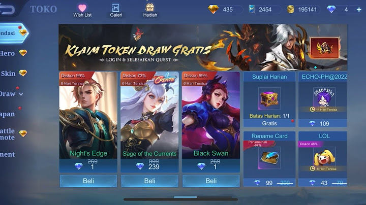 MONTOON LAGI BAIK ??? DISKON SHOP DIAMON KUNING HINGGA 50% AUTO BORONG SKIN EPIC
