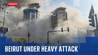 How Beirut Is Coming Under Heavy Attack From Israeli Airstrikes