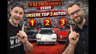 Meine TOP 3 vs. seine TOP 3 – Retro Classics Essen! Lara´s Garage