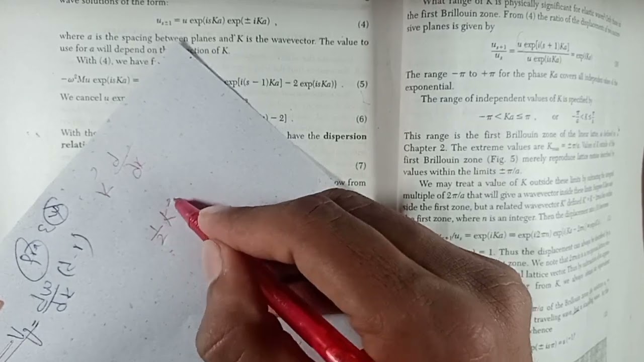 Long  Wavelength  Limit | Easy Method to Understand | Solid State Physics -01| Vid#10(d)