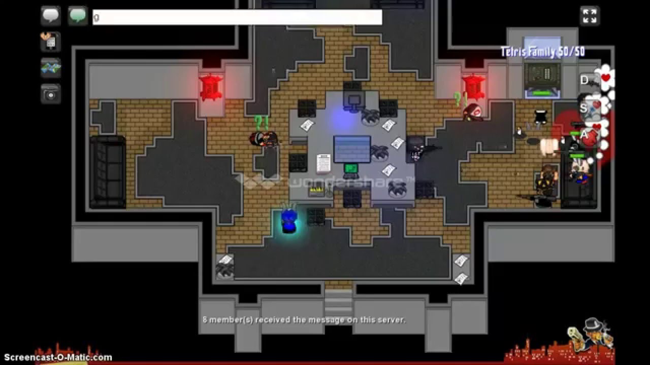 Graal Online Era basing with the Tetris Family