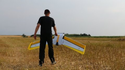 QuestUAV With The Guardian Newspaper