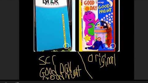 Barney’s Good Day, Good Night Credits Comparison (Screener vs. Final Version) Soon!!!!