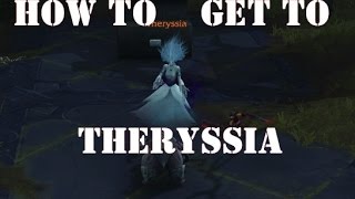 WoW World Quest - Wanted: Theryssia - NPC Location and Path