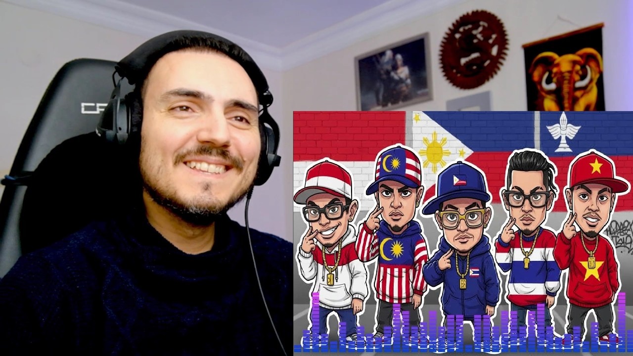 Реакция на SEAblings Anthem – Southeast Asia Rap Cypher Unity Edition