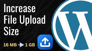 Increase File Upload Size in WordPress | File Upload Memory Increase in Wordpress #wordpress