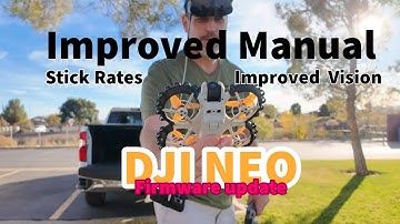 DJI NEO HANDMATIGE STICK TARIEVEN en FIRMWARE-UPDATE