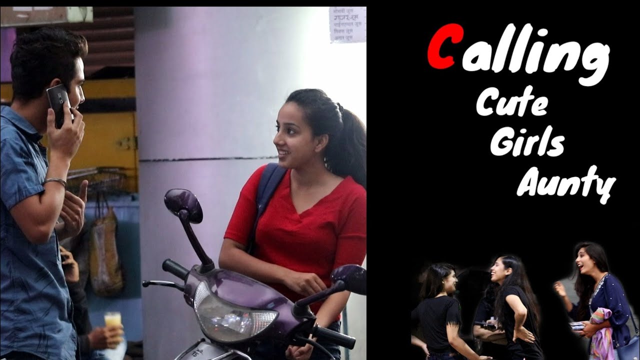 Calling Cute Girls AUNTY Prank | RV Pranks 2019