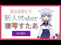 【Vtuber】寝琴すたあ自己紹介【君に決めた】