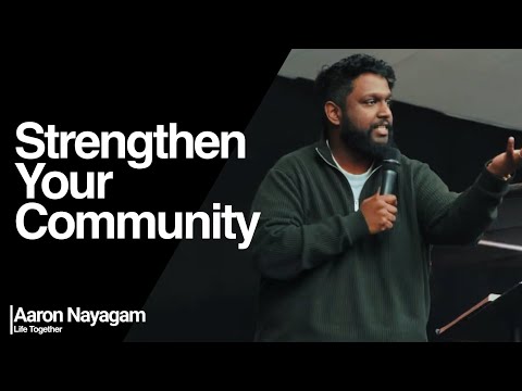 The Power of Community — Aaron Nayagam