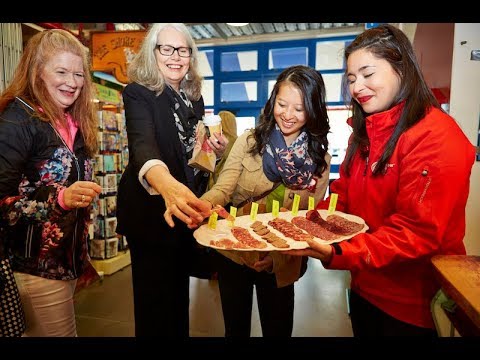 Video: Foodie Paradiis: Vancouveri Granville'i Turg