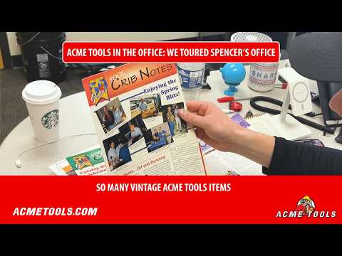 Rare Vintage Power Tool History: Inside the Acme Tools Vault