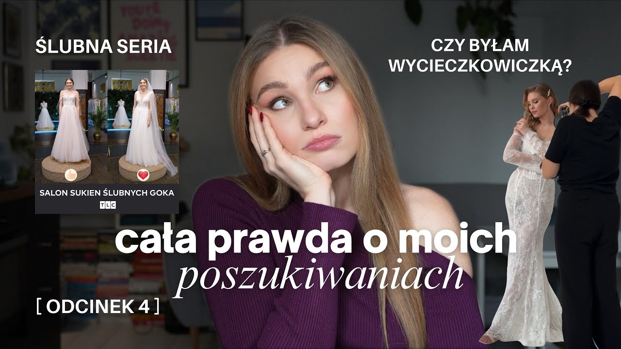 80 sukien ślubnych - 3 w szafie i 1 z programu TV / co się z nią stało?
