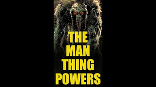 Werwolf by Night Man-Thing Powers Explained #shorts