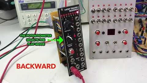 EMW 8-STEP TRIGGER SEQUENCER Eurorack module