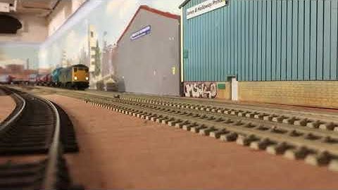 New Layout oo gauge network southeast, freight and  sea wall, video 1