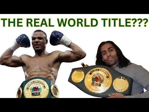 The TRUTH about the IBO World Title.