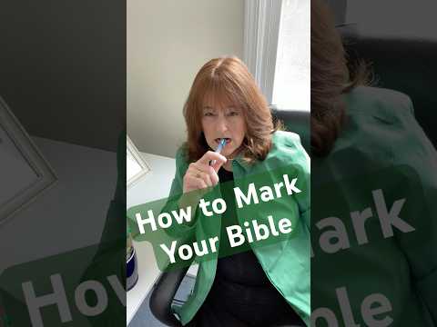How to Mark Keywords in Scripture