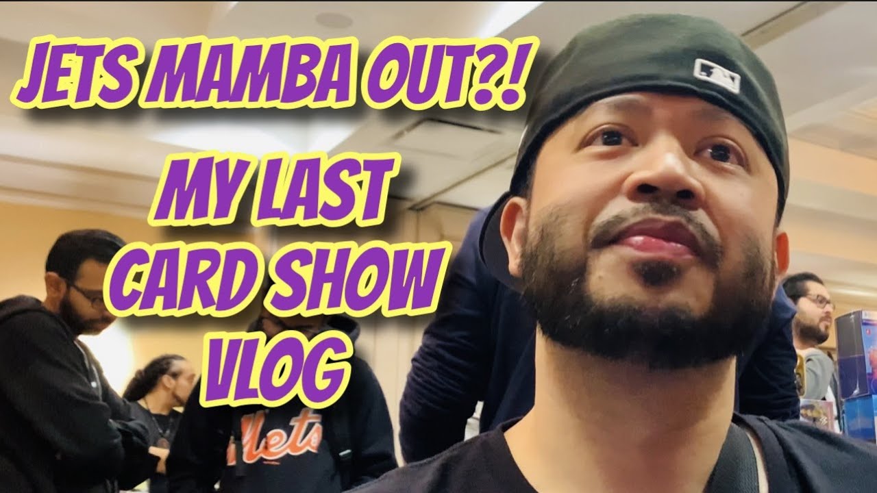 MY LAST SELLER'S POV SPORTS CARD SHOW VLOG GARDEN STATE TRADING CARD