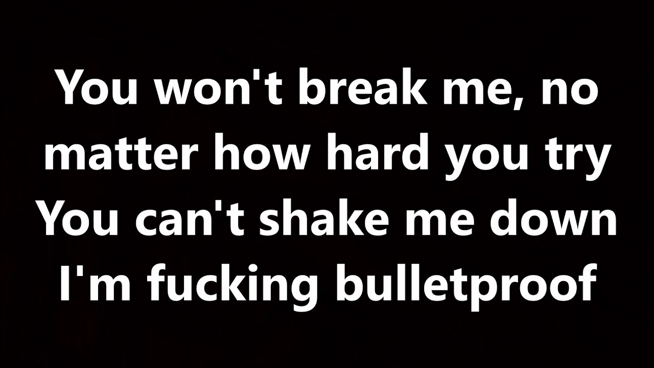 Bulletproof Five Finger Death Punch Lyrics