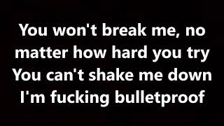 five finger death punch - bulletproof (lyrics)