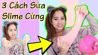 3 Super Easy Ways to Turn Hard Slime into Super Soft Slime for Fun Play screenshot 3