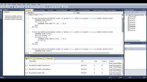 Tugas Pemrograman Visual -  Rama Adijaya  dengan   Microsoft Visual Basic 2010
