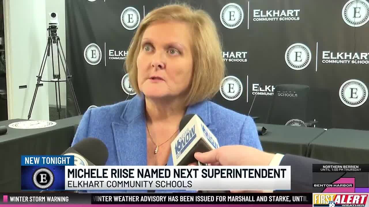 Elkhart Community Schools names Michele Riise as next superintendent