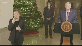 Missouri governor announces new partnership to expand hospital capacity in the state