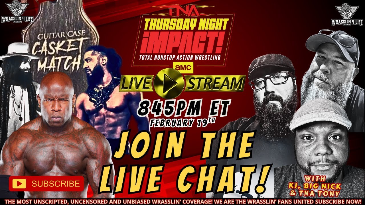 Nxtnaa TNA Impact Live Watch Party & Chat (February 19, 2026) #tnaimpact # ...