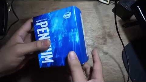 Unboxing Intel Pentium G4560 3 5Ghz | Beat up Core i3 4130