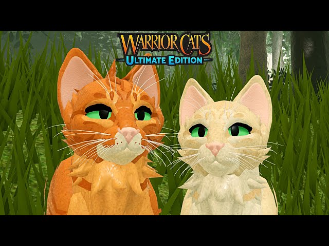 Firestar and Sandstorm [] Warrior Cats Ultimate Edition 