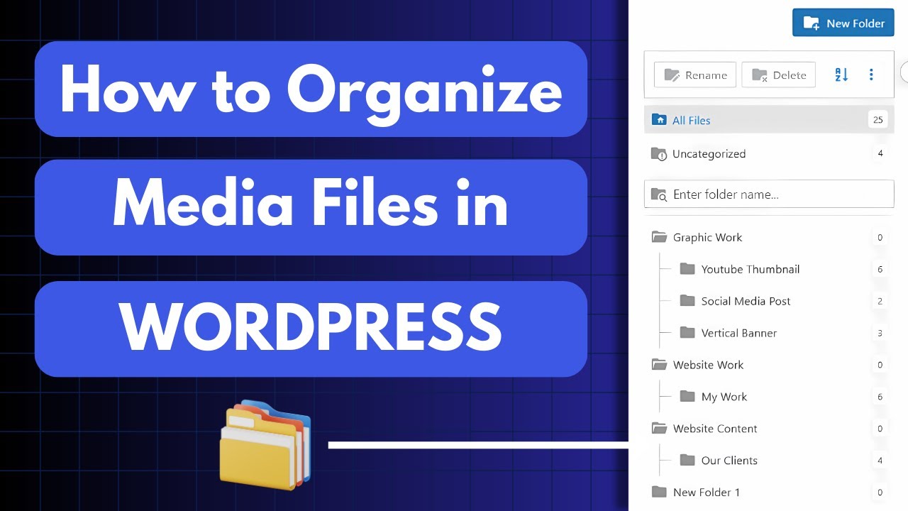 Best Plugin to Organize WordPress Files in Media Library Folders