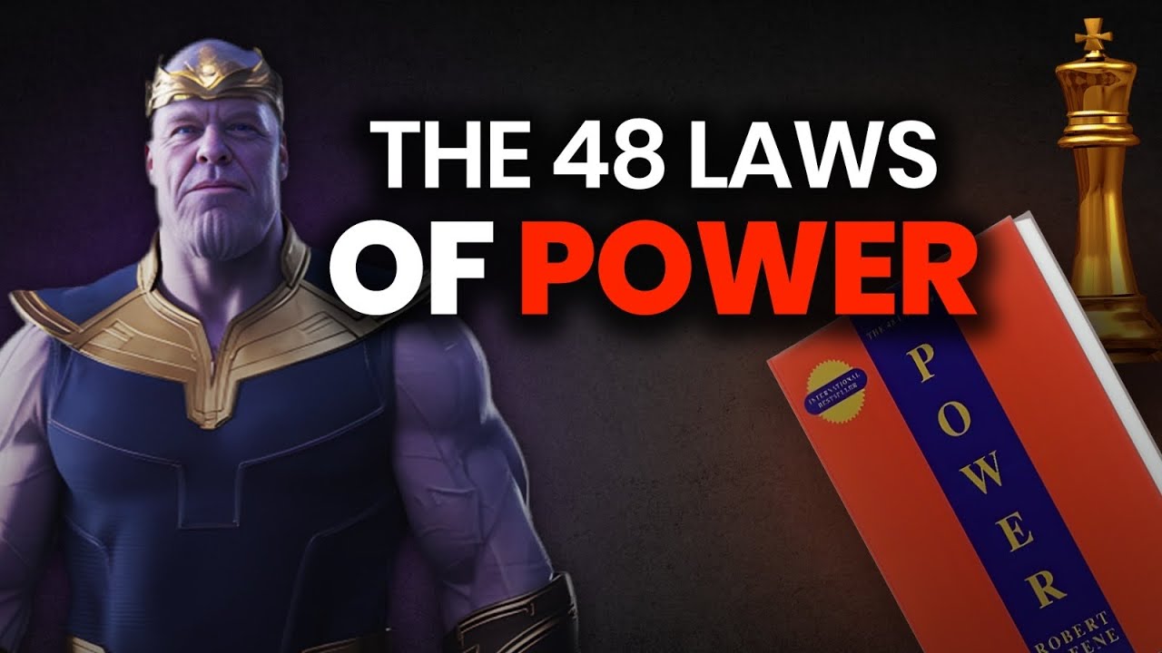 The 48 Laws of Power in Under 10 Minutes | Thanos Version