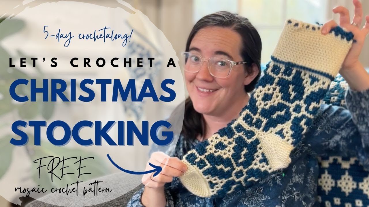 Finger Knit a Stocking in 1 Hour 🎄🧶 