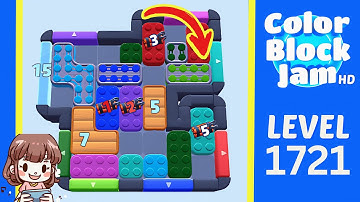 Color Block Jam Level 822 (1721) Solution Walkthrough