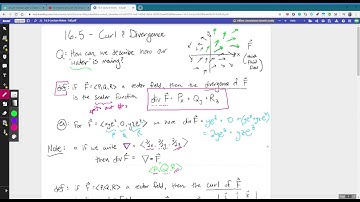 C3, 4/21: Section 16.5 - Divergence and curl