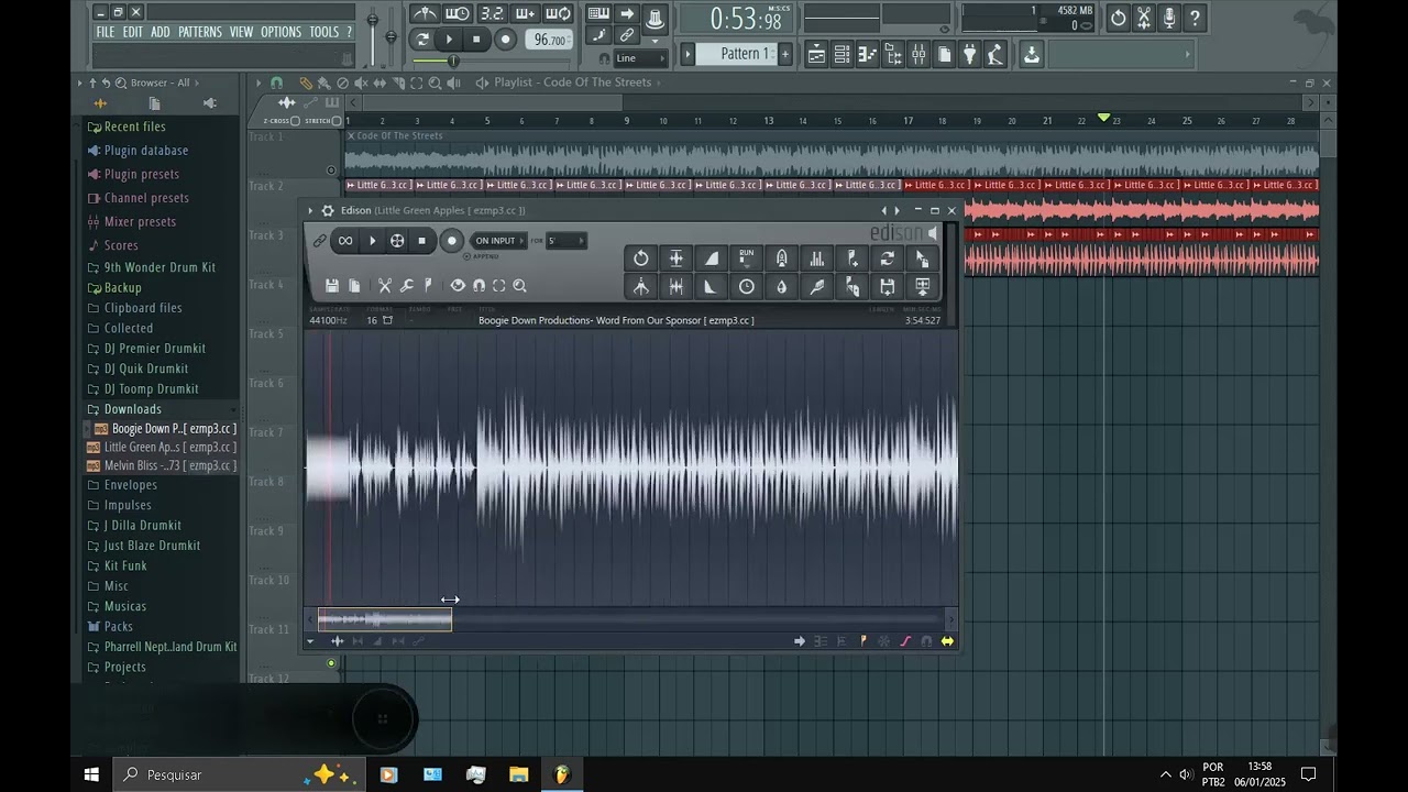 Code Of The Streets - Gang Starr (FL Studio)
