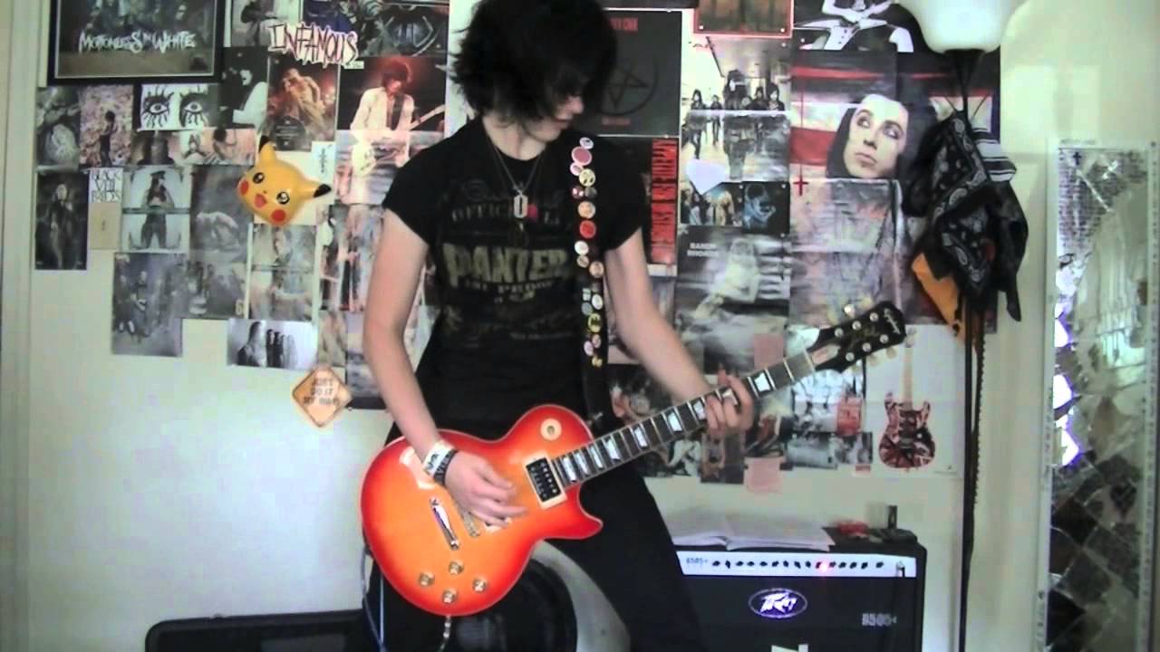 Over The Mountain Ozzy Osbourne guitar cover with solo - YouTube