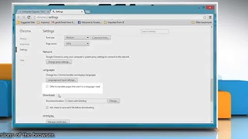 How to enable and disable the Translation Bar in Google™ Chrome on Windows® 8.1 PC