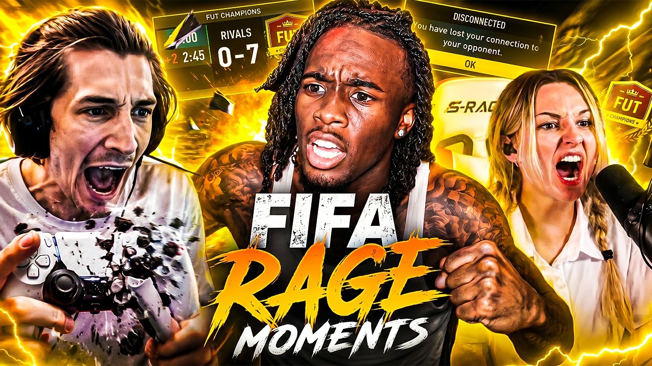 Christopher Rag Fifa FIFA RAGE — Streamers Who Completely Lost It - YouTube
