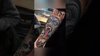 Maa kali arm tattoo